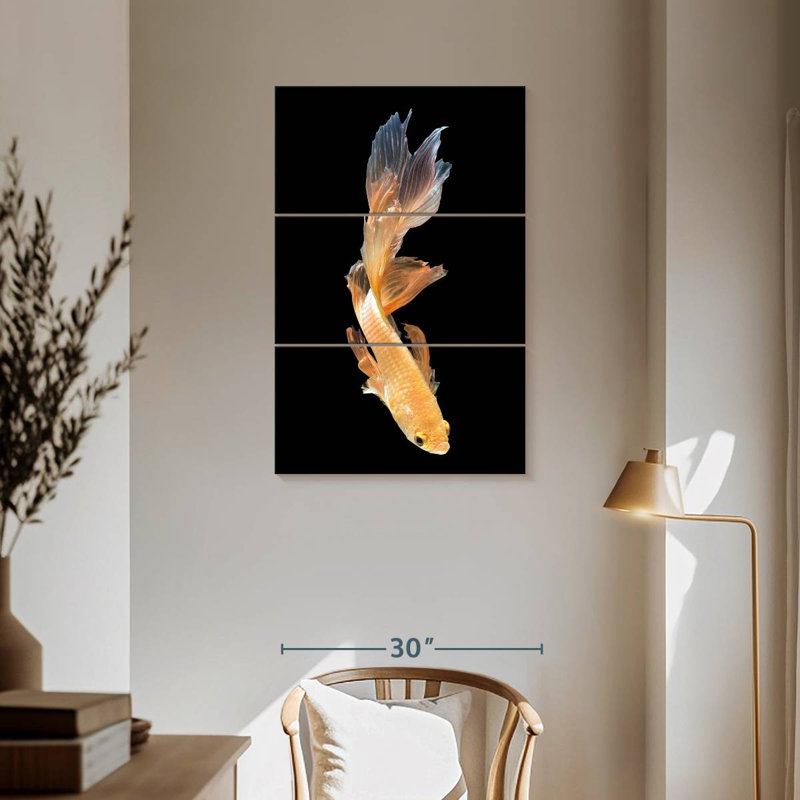 Brampt Betta Fish Dive, 57" H x 36" W