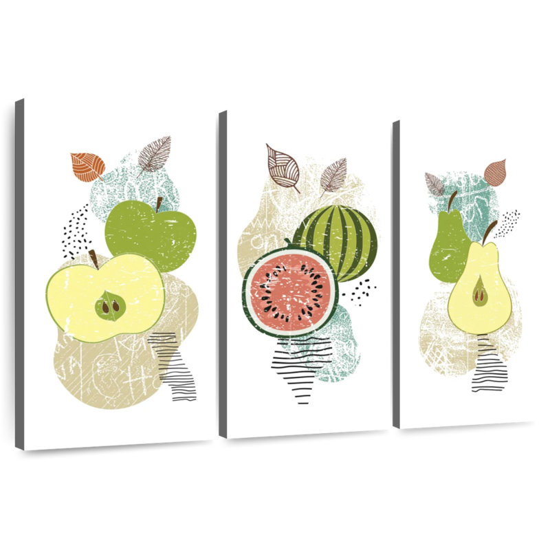 Yarlin Boho Autumn Fruits, 36" H x 57" W