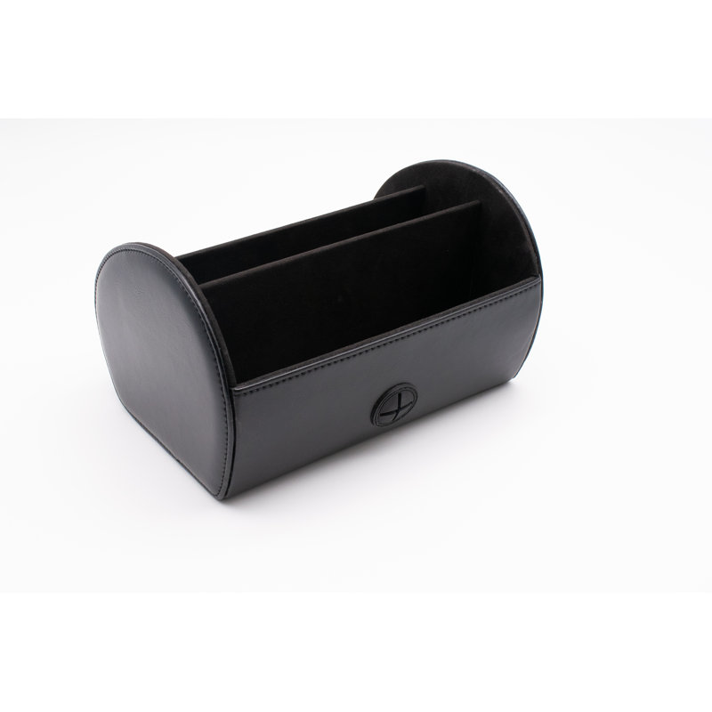 Large Organiser For remote Controls Mobile Phones and Tablets, Black
