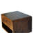 Chestnut Brown Curve Floating Bedside
