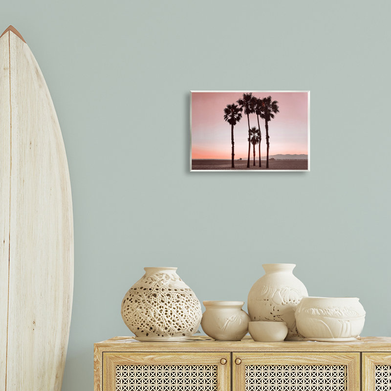 «Cluster of Palm Trees» par Natalie Carpentieri, H 10 po x l 15 po