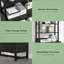 Spacious Filing Cabinet,Height File Cabinet,Stable Cabinet With Open Bookcase