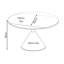 Avaeyah Round 135 Cm Dining Table-1487876898