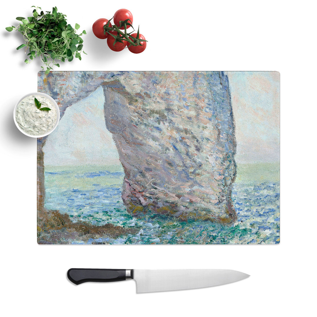 The Manneporte Near Etretat by Claude Monet Chopping Board