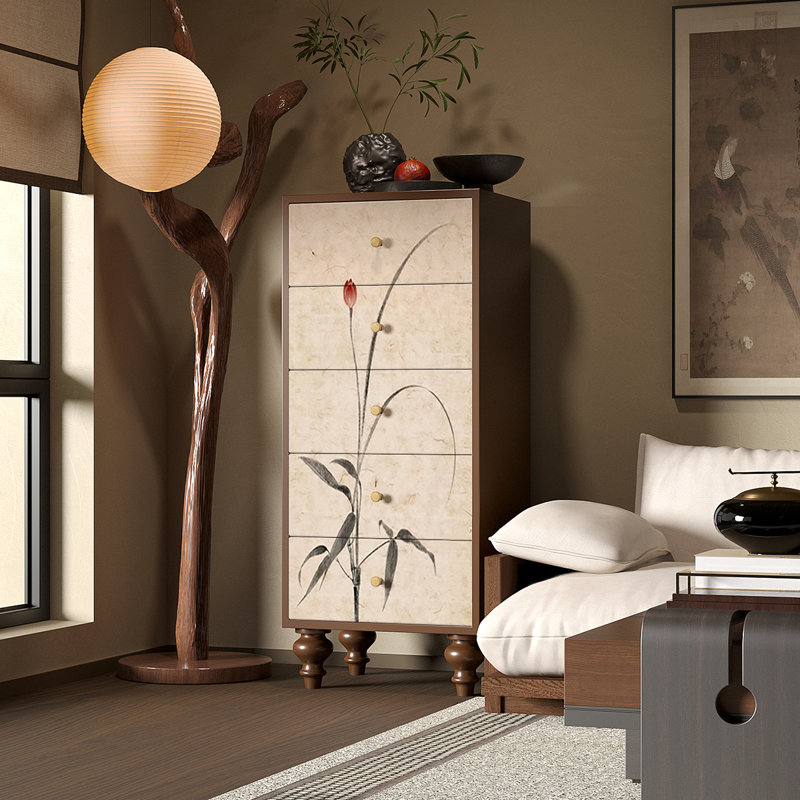 Armoire de rangement à esthétique multifonctionnelle