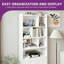 Bookcase With Open Cubbies & Cabinet-226462358-226462359