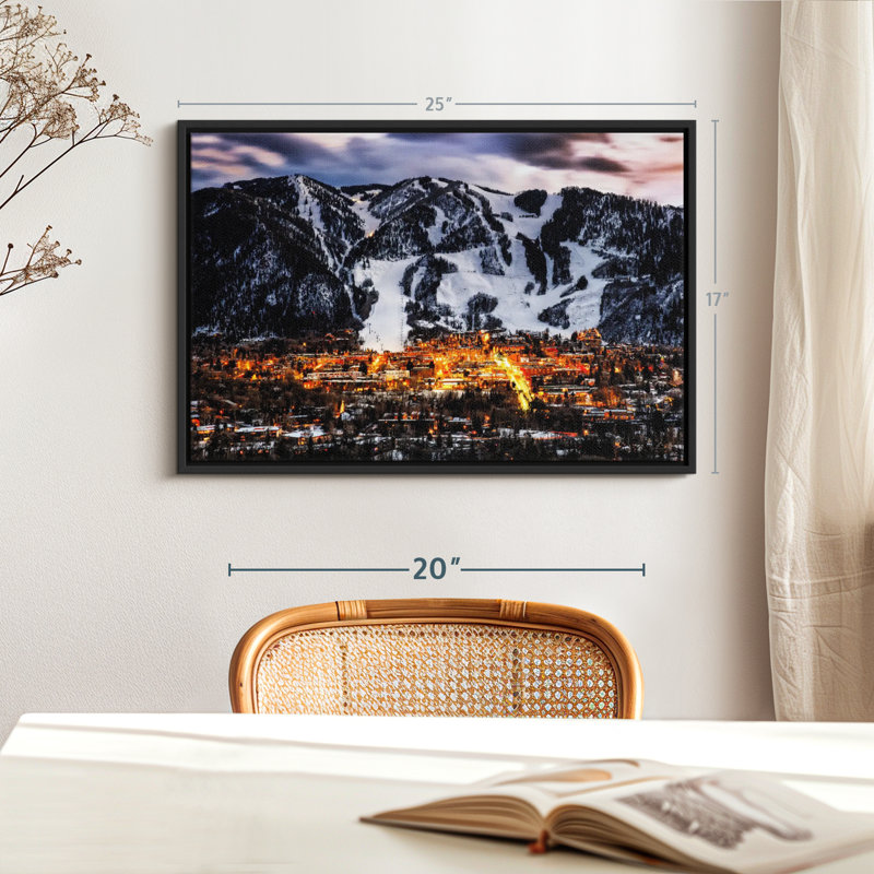 Impression sur toile Park City, H 25 po x l 17 po