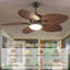 Ventilateur de plafond 5 pales 44/52 po Palm Tropical-846814610-846814620