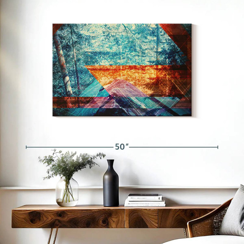 Alvord Psychedelic Forest, 24" H x 36" W