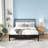 Indigo Spindle Platform Bed with Bamboo and Metal Support-121357668-121357671