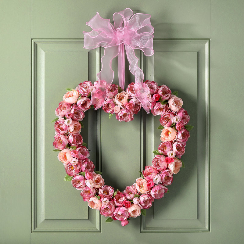 Couronne de jardin rose 14 po, Couronne de jardin rose 14 po