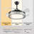 42'' Ceiling Fan with LED Lights