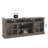 TV Stand with Double Glass Doors and Storage Cabinets for TVs up to 80" Gray-1614448835-1649484535
