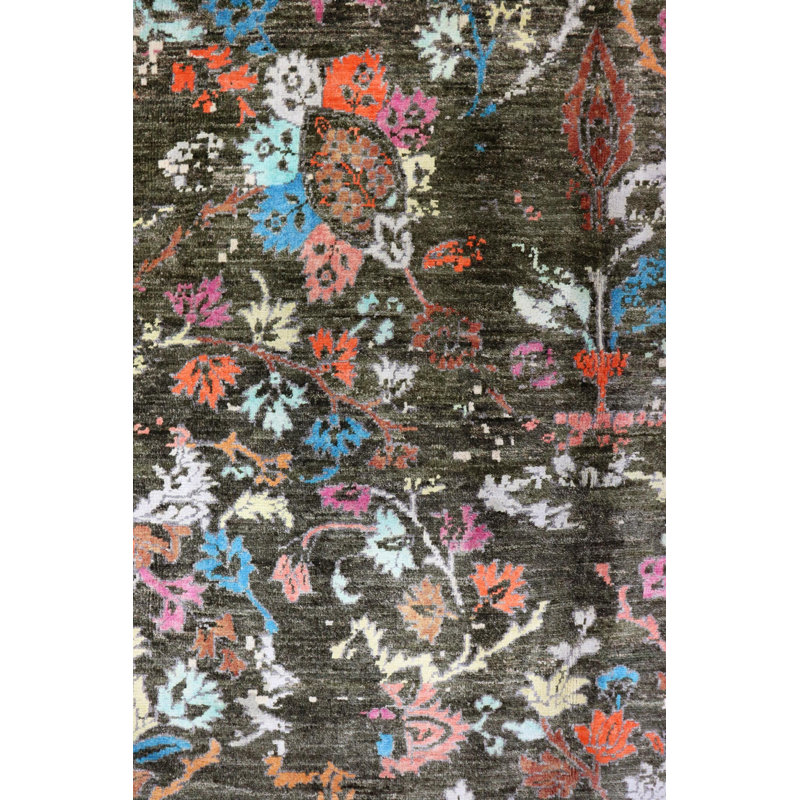 Erased One-of-a-Kind 7'11" X 9'11" Area Rug