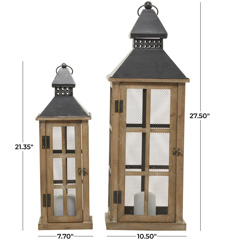18.55'' H Tabletop Lantern