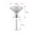 1 3/16" Diameter Mushroom Knob