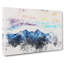 Mountains in Poland Watercolour - Wrapped Canvas-56661760