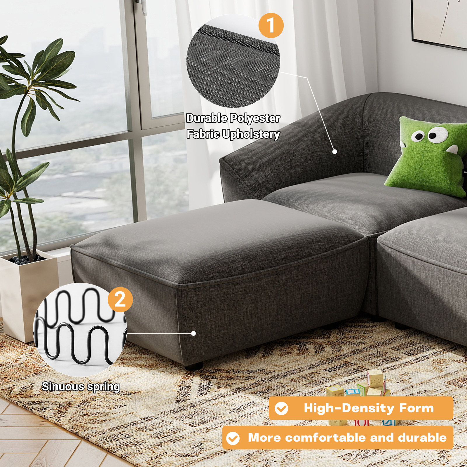 Zula Sectional