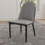 Chaise rembourrée en similicuir-1103780905