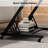 23.6" Z-Shaped Computer Desk with Keyboard Tray and Wheels, Compact Study Table for Small Spaces-2022873938