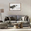 «Heartfelt Horses in Neutrals», art mural encadré sur toile flottante, design par PHBurchett-795740808-795740811
