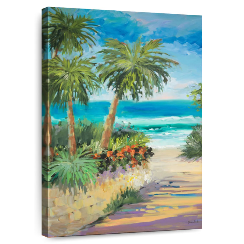 Gillard Palm Path, 39" H x 26" W