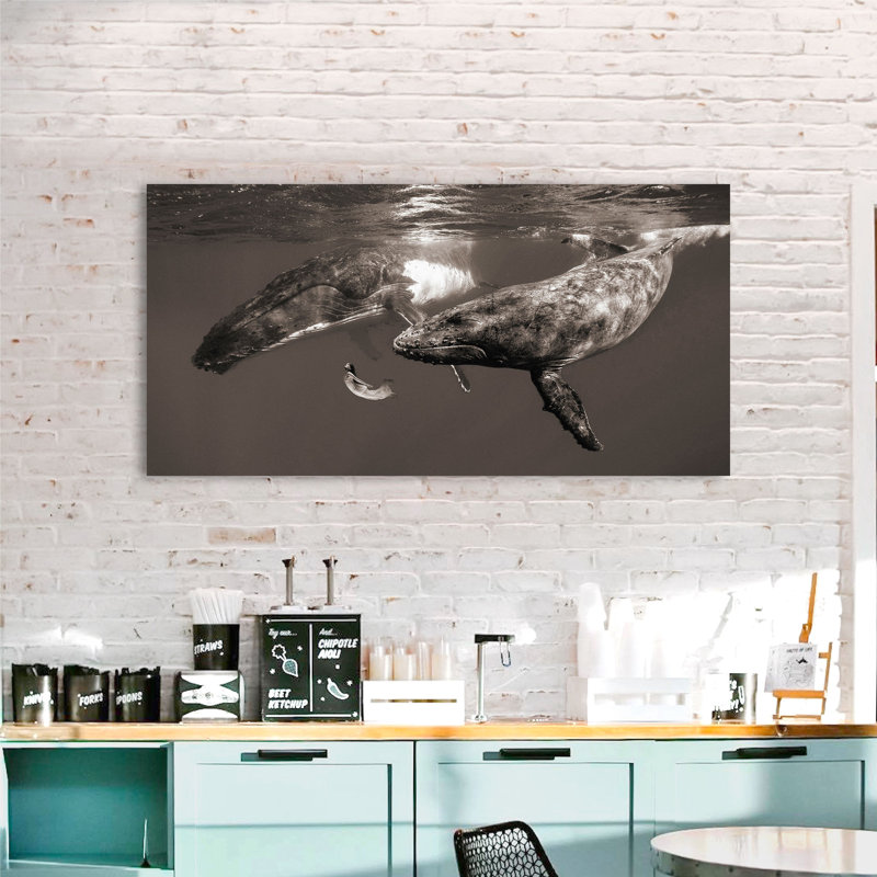 2MR5896 The Daughter Of The Sea by Marc Moreau - Wrapped Canvas Art Prints, 50cm H x 100cm W x 4cm D