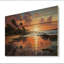Plage coucher de soleil plage IV sur bois-1761602971