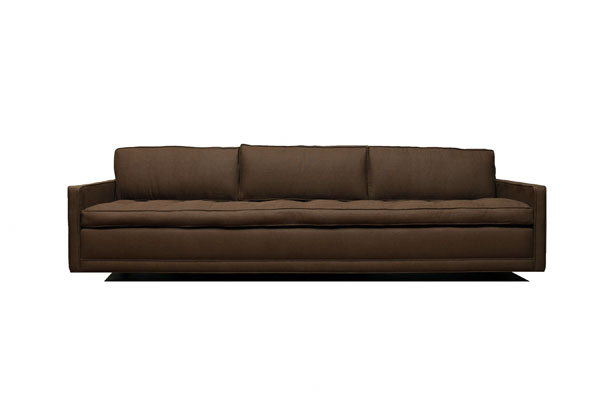 Sofa, Eggplant Aged Velvet