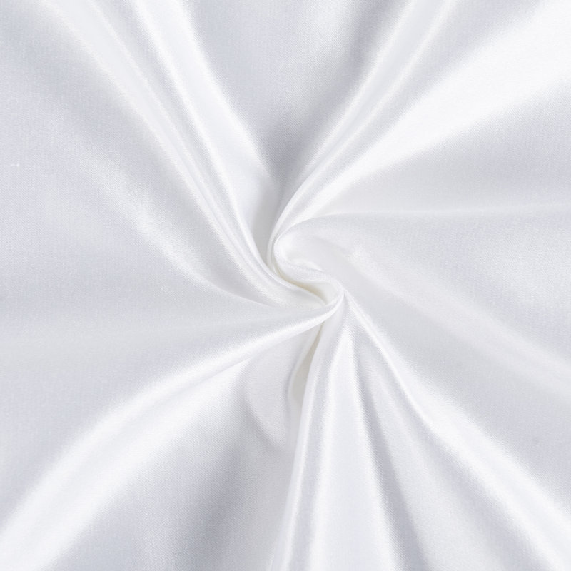 Sateen Standard Pillow Case, Standard, White