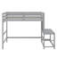 Lit mezzanine simple avec plateforme à échelle-68555736