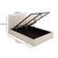 Balcer Upholstered Ottoman Lift Up Storage Bed-524868665-524868645