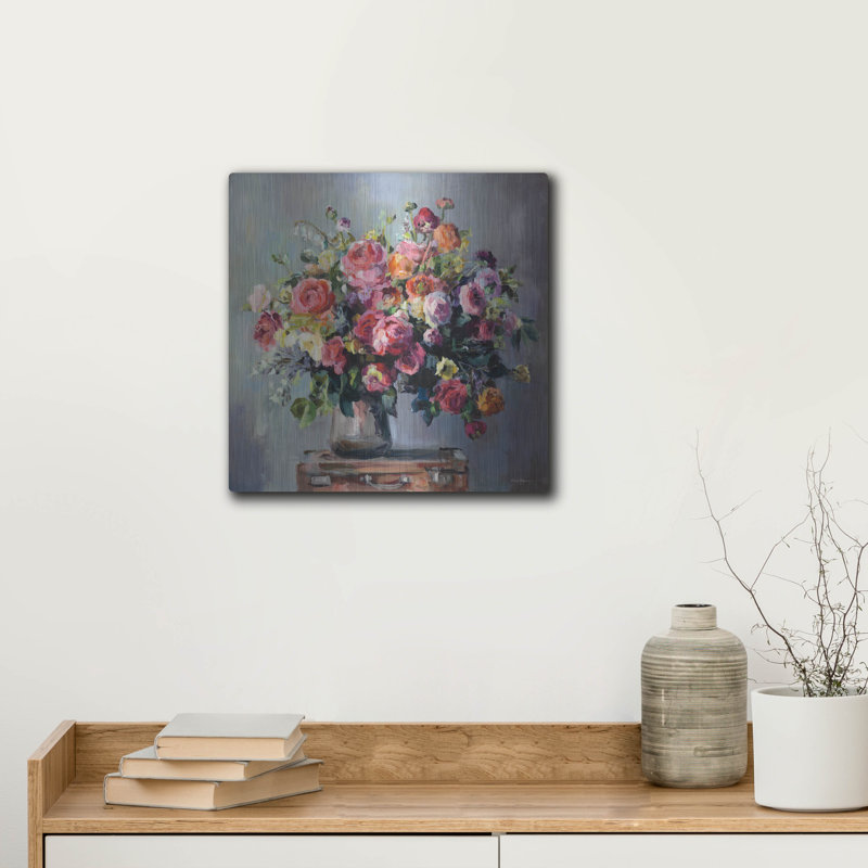«Abundant Bouquet» par Marilyn Hageman, H 12 po x l 12 po