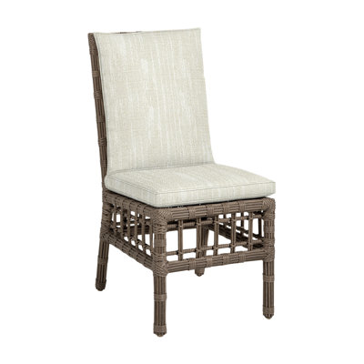 Newport Woven Side Chair - Burlap