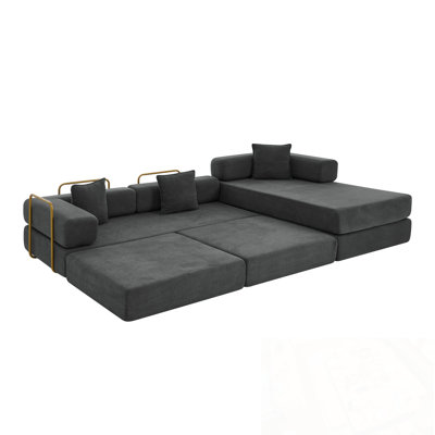 Canapé modulaire en L Boneless