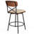Jerrika Swivel Upholstered Faux Leather Counter Stool-1561661549