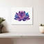 Silhouette de lotus mauve-1934696693