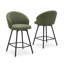 Tabouret de comptoir pivotant 26 po Yandier-243953195