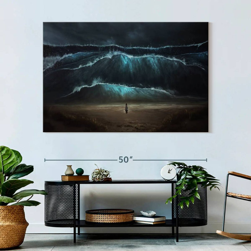 Gillard Tidal Wave, 34" H x 51" W