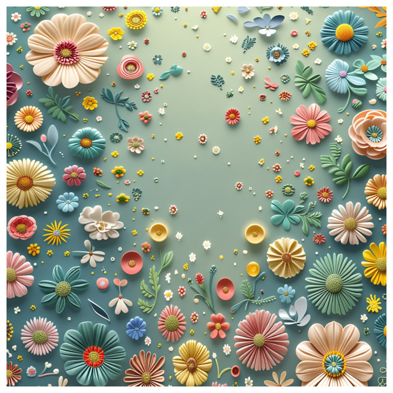 Housse de couette Floral Bedding, Lit simple