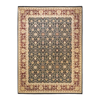 Classic One-of-a-Kind 9' 1" X 12' 4" Hand Knotted Area Rug