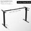 Structure de bureau électrique à moteur simple-49297876