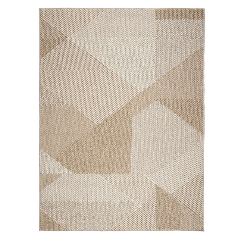 Lyndell Resort Abstract Indoor/ Outdoor Area Rug, Rectangle 6'7" x 9'4"