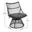 Chaise et table d'appoint