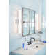 Aryon Single Frosted Dimmable LED Bath Bar