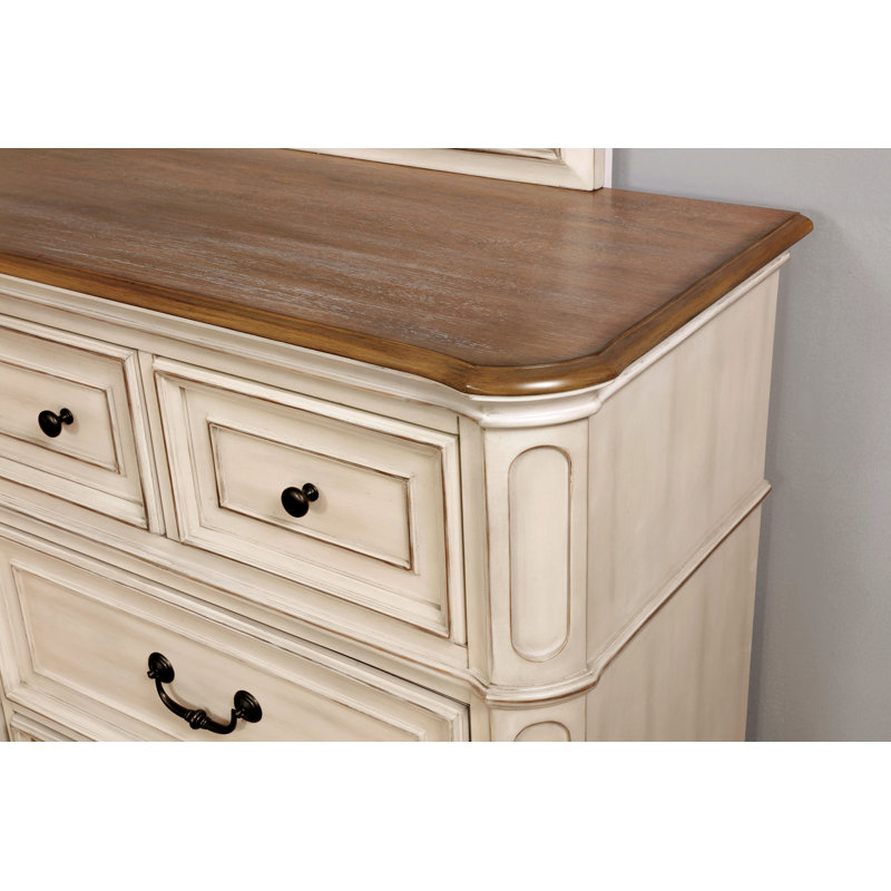 Commode double 7 tiroirs Kamili