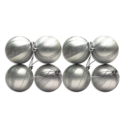 Ensemble d'ornement boule 8 pièces