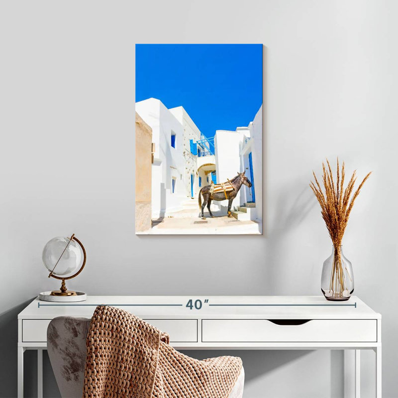 Aime Mule In Langadas, 24" H x 16" W
