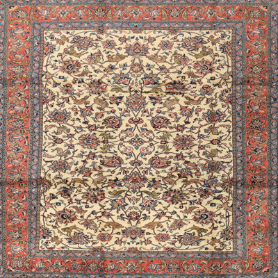 Tapis oriental beige