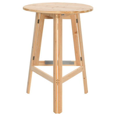 Foldable Wooden Bar Table